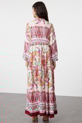 Vestido comprido - Bordô