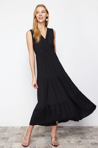 Vestido comprido - Preto