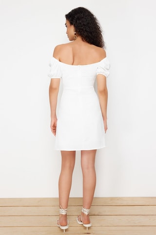 Vestido estilo patinadora - Branco