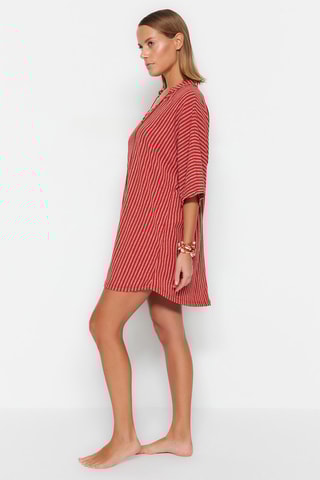 Vestido de praia - Castanho