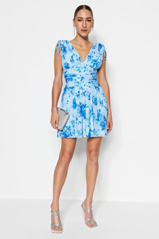 Vestido de noite Multicolor