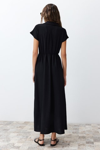 Vestido midi - Preto