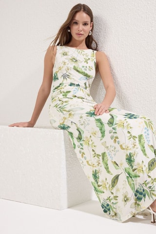 Vestido comprido - Cru