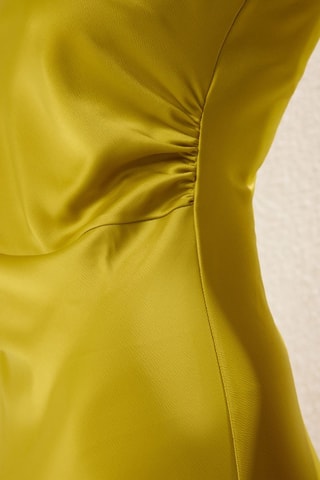 Vestido comprido - Verde-azeitona