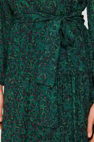 Vestido midi - Verde-escuro