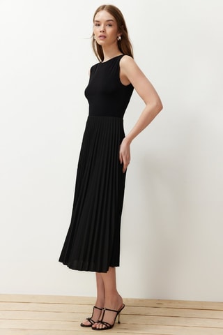 Vestido midi - Preto