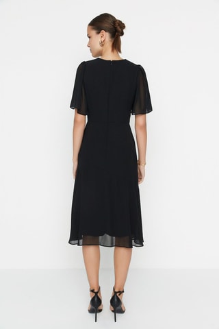 Vestido direito - Preto