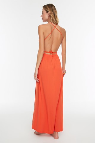Vestido comprido Laranja