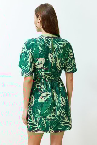 Vestido estilo patinadora - Verde