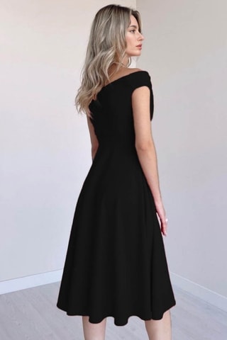 Vestido trapézio - Preto