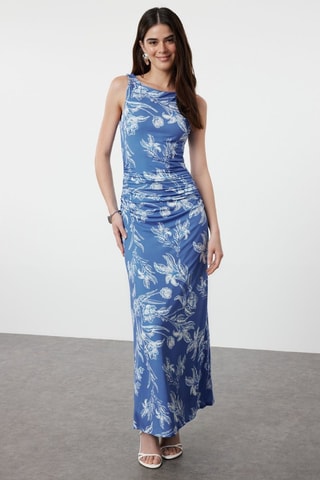 Vestido comprido - Azul