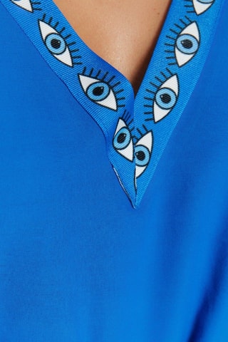 Vestido estilo patinadora - Azul