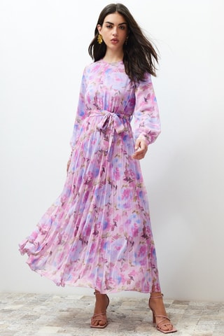 Vestido comprido - Rosa