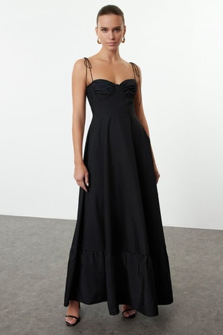 Vestido comprido - Preto