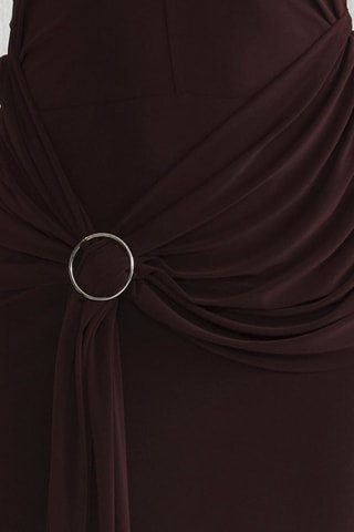 Vestido comprido - Castanho