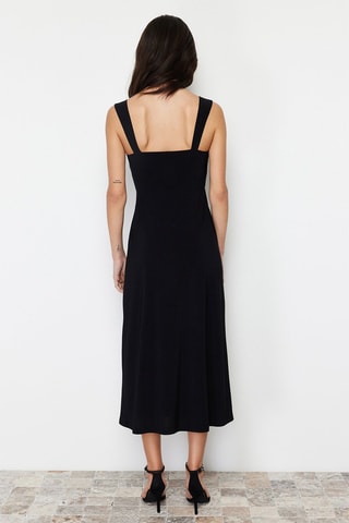 Vestido midi - Preto