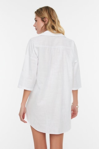 Vestido direito Branco