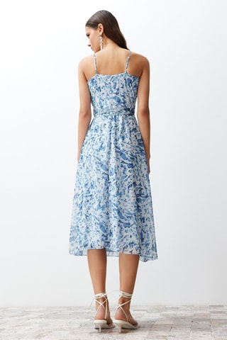 Vestido comprido - Azul