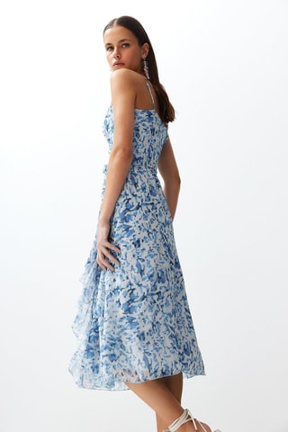 Vestido comprido - Azul