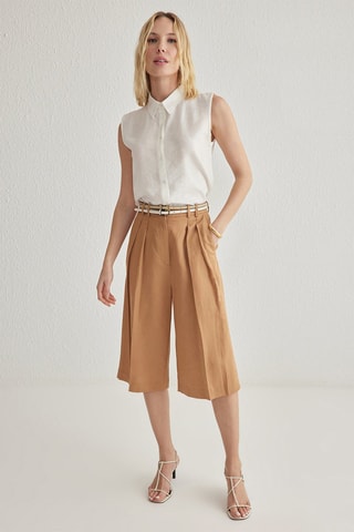 Camisa regular - Branco