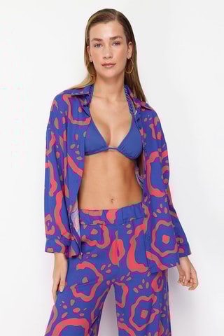 Camisa e calças - Índigo