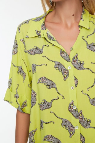 Camisa e calções - Verde-lima