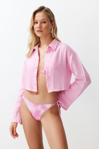 Camisa curta - Rosa