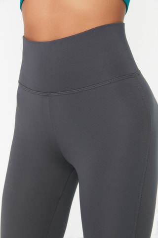 Leggings de cintura alta - Cinzento-escuro