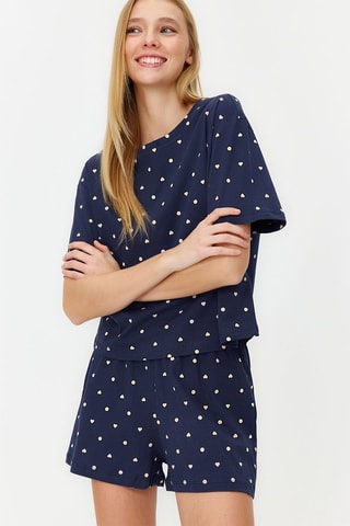 Pijama - Azul-marinho