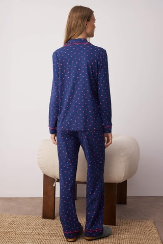 Pijama - Azul-marinho