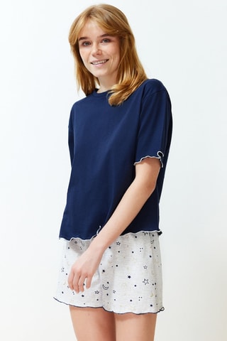 Pijama - Azul-marinho