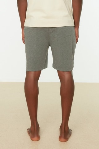 Pijama - Bege e cinzento