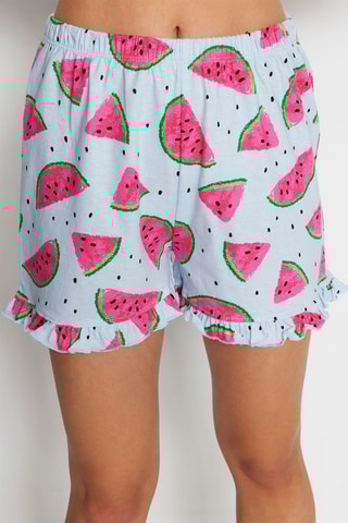 Pijama - Azul-celeste