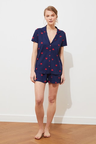 Pijama - Azul-marinho