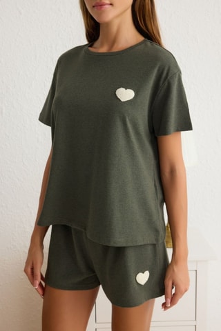 Pijama - Caqui mesclado