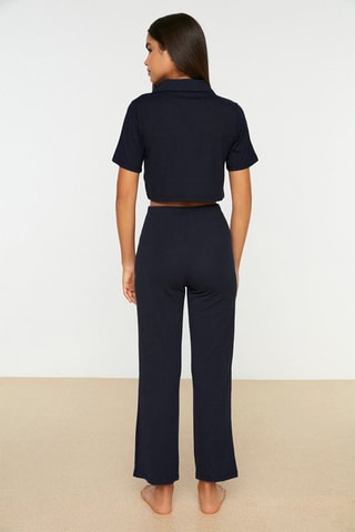 Pijama - Azul-marinho