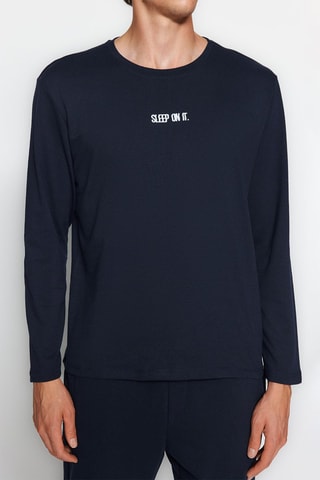 Pijama - Azul-marinho