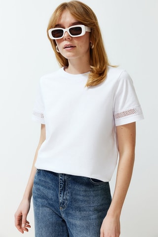 T-shirt regular - Branco