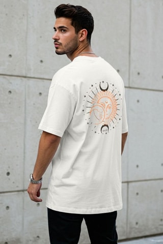 T-shirt oversize - Cru