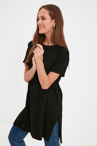 2 túnicas oversize - Preto e branco