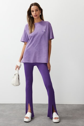 T-shirt oversize - Violeta
