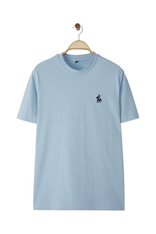 T-shirt - Azul-claro