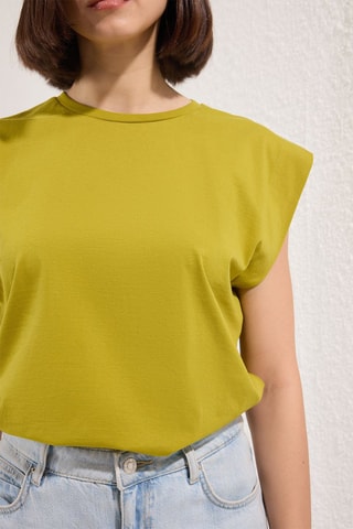 T-shirt - Verde-azeitona