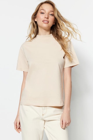 2 t-shirts - Castanho e bege