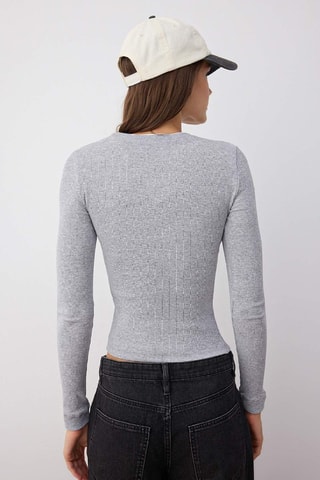 Blusa - Grigio