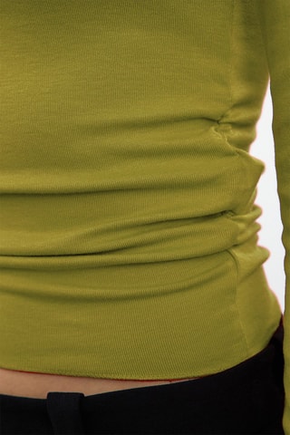 Top slim - Verde-azeitona