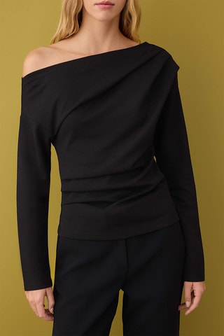 Blusa slim - Preto