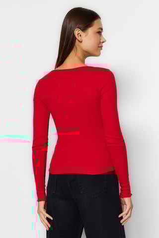 Blusa Preto e vermelho