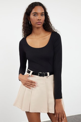 T-shirt slim - Preto