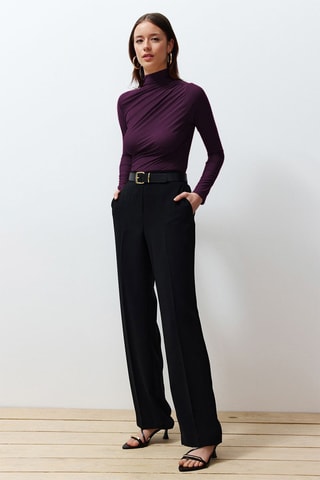 Blusa slim - Violeta